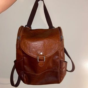 Leather Backpack